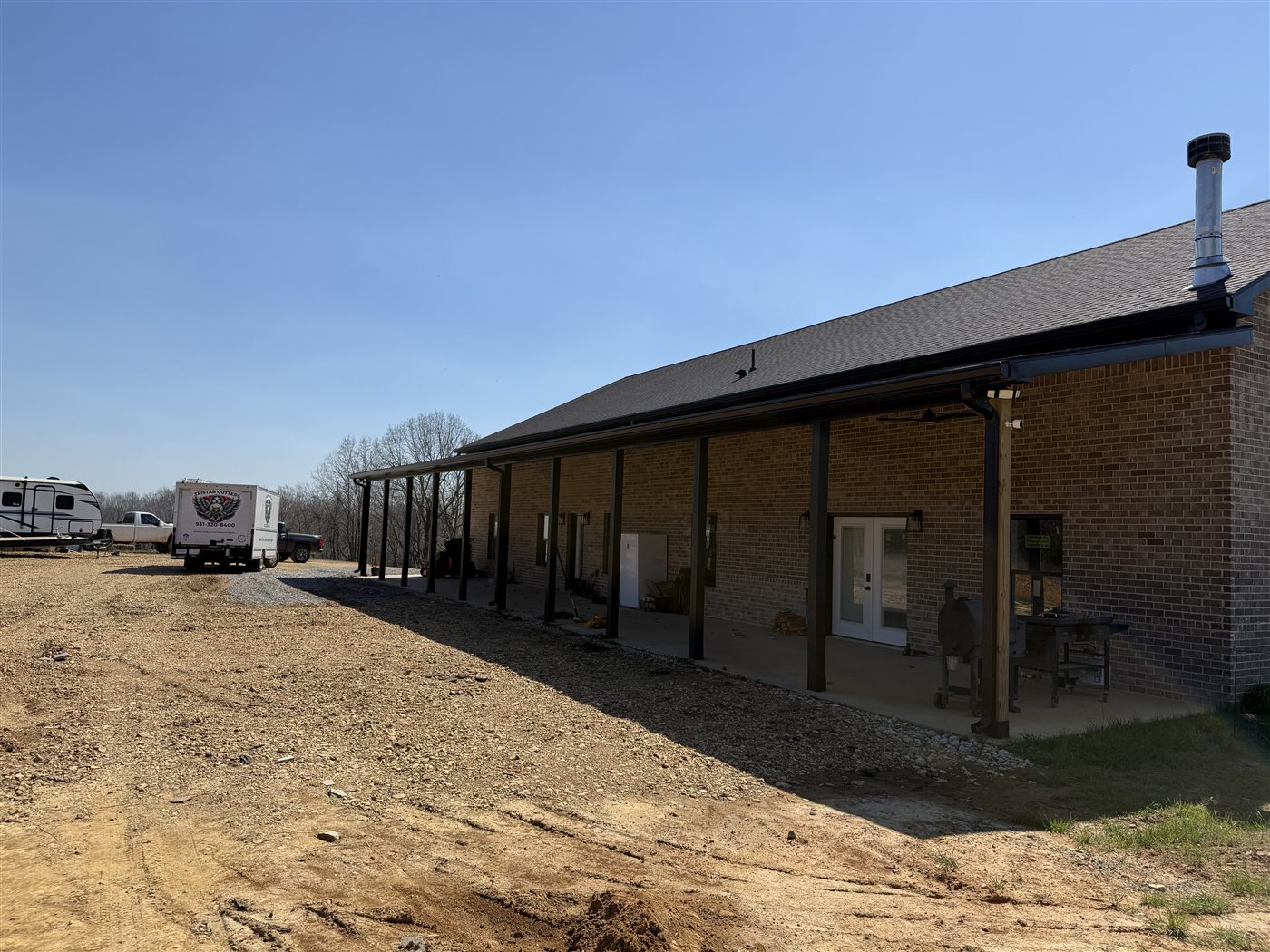 Finished gutter project detail by TriStar Gutters